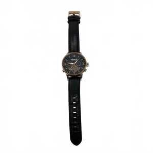 Ingersoll Black Leather Classic Wristwatch | Men's Regular Fit